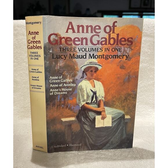 Anne of Green Gables, Avonlea, Dreams, 3 in 1 by LM Montgomery - 1986 HCDJ - Picture 3 of 9